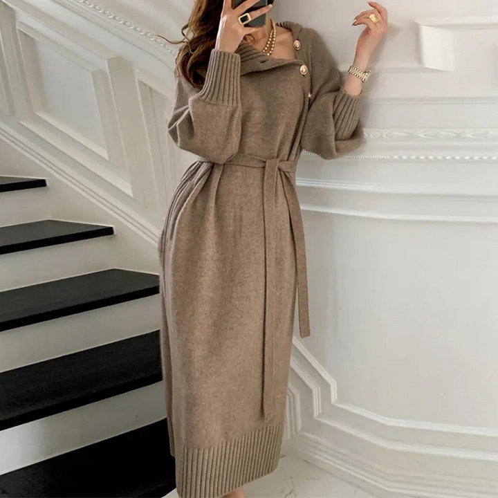 Evelia - Cosy Wrap Dress
