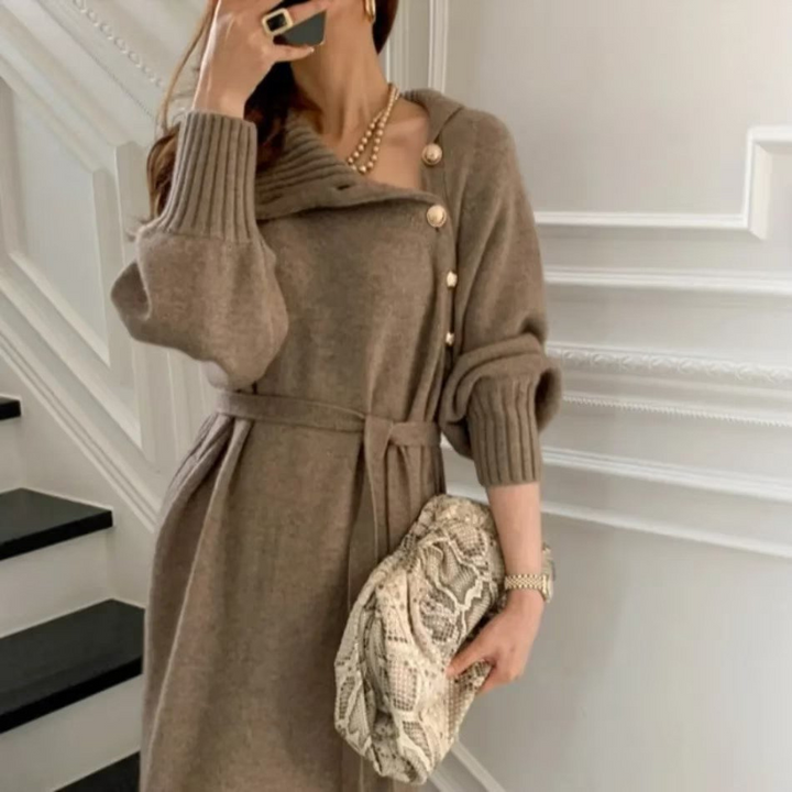 Evelia - Cosy Wrap Dress