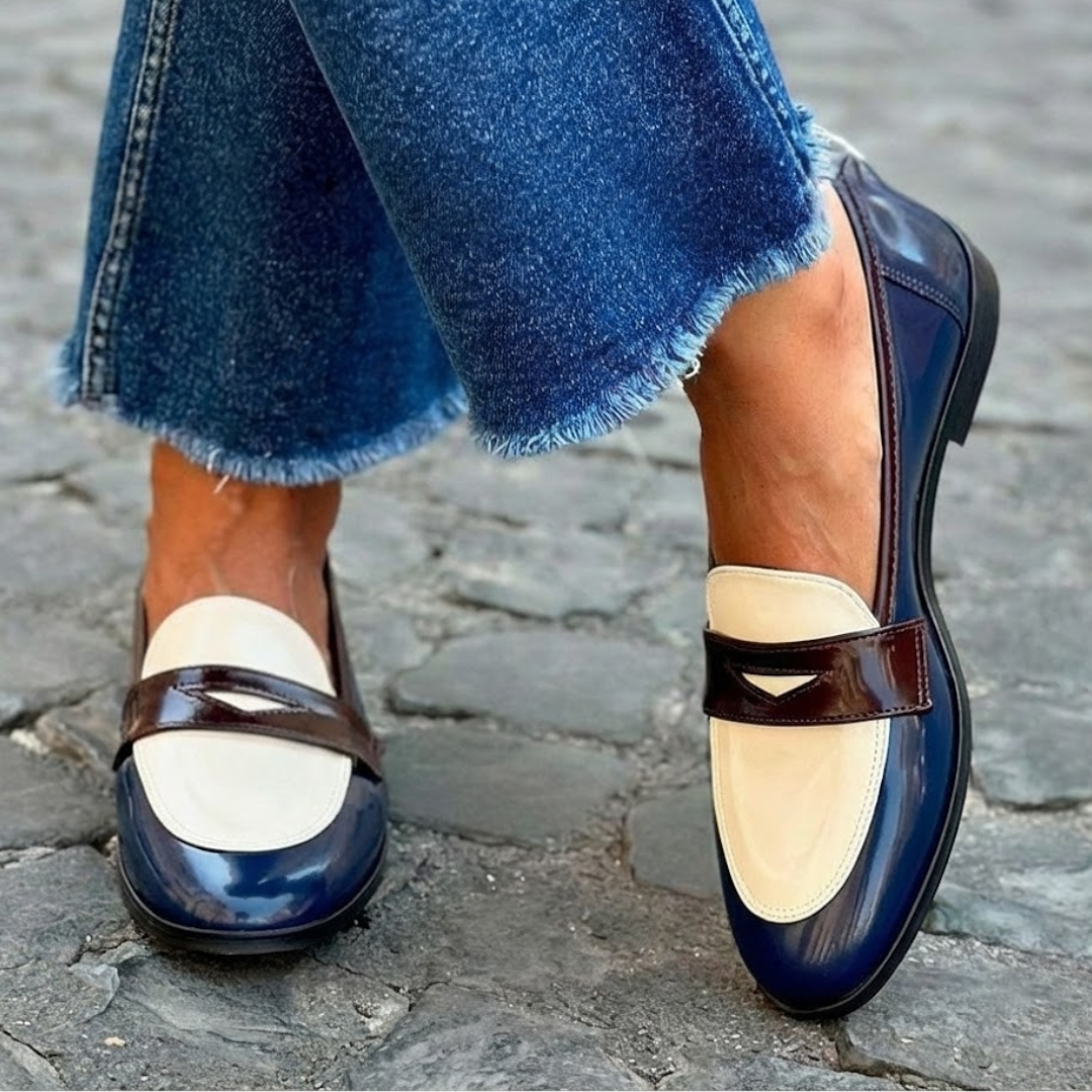 Verity | Contrast Loafers