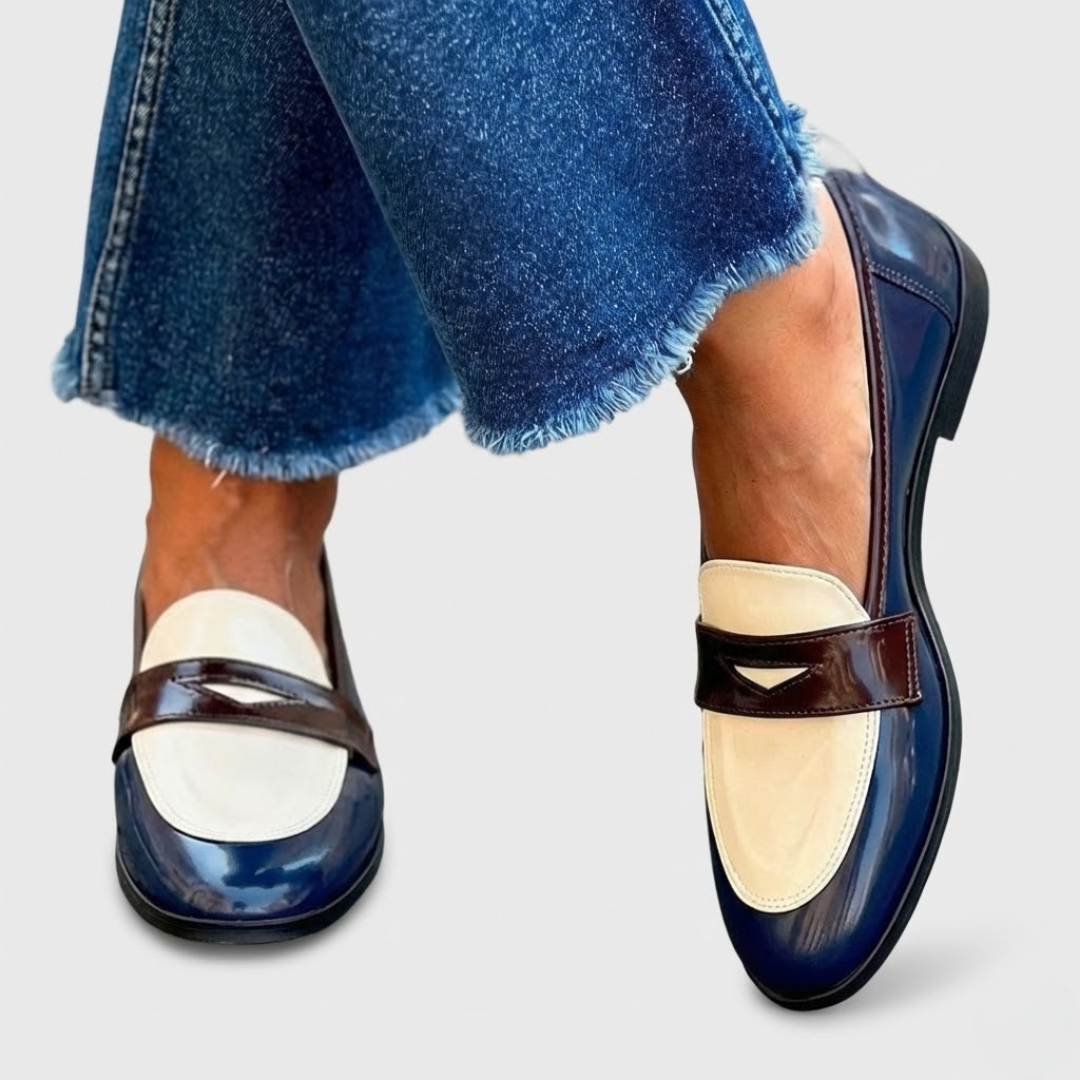 Verity | Contrast Loafers