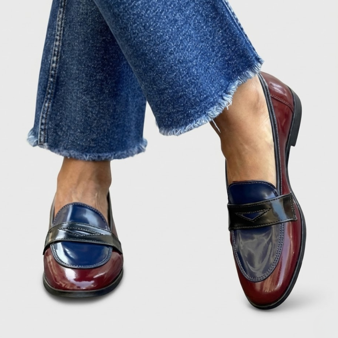 Verity | Contrast Loafers