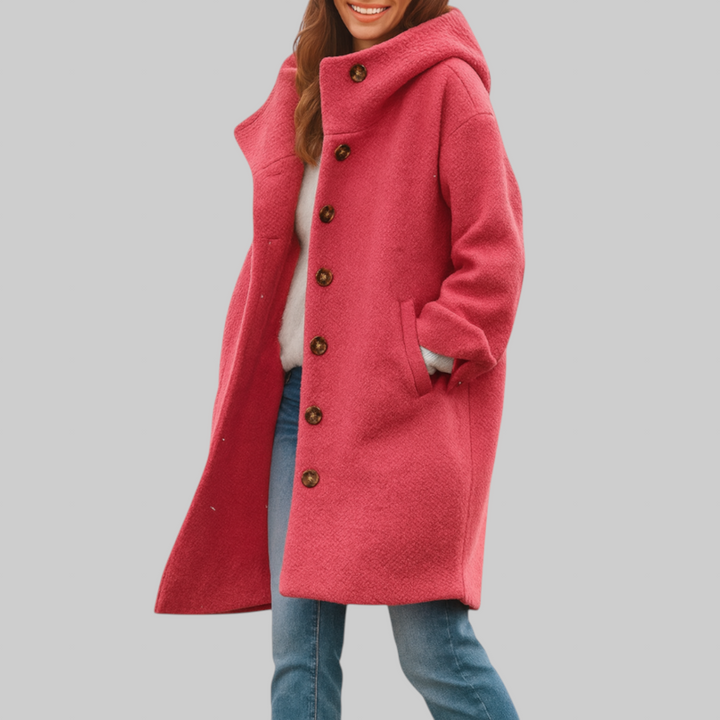 Freja | Cosy Mid-Length Everyday Coat