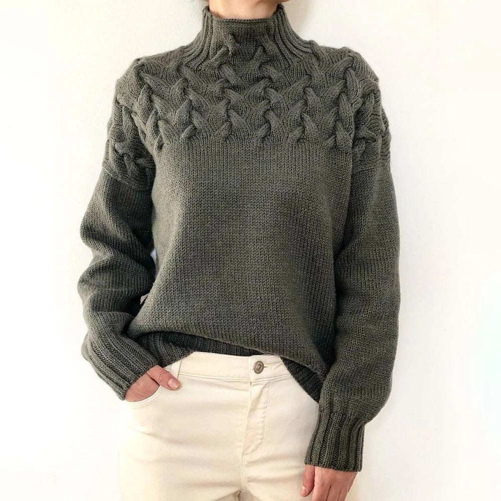 Elena | Warm Roll-Neck Jumper