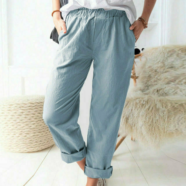 Neria - Softly Structured Trousers