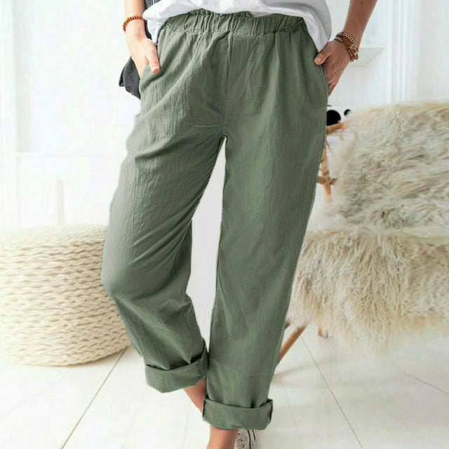 Neria - Softly Structured Trousers