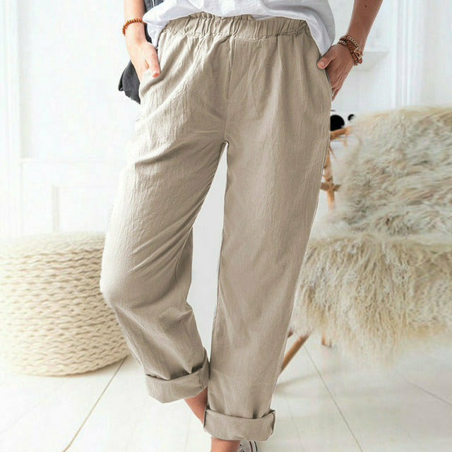 Neria - Softly Structured Trousers