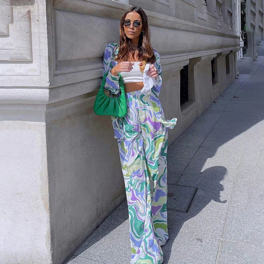 Kylie | Bold Swirl Print Set