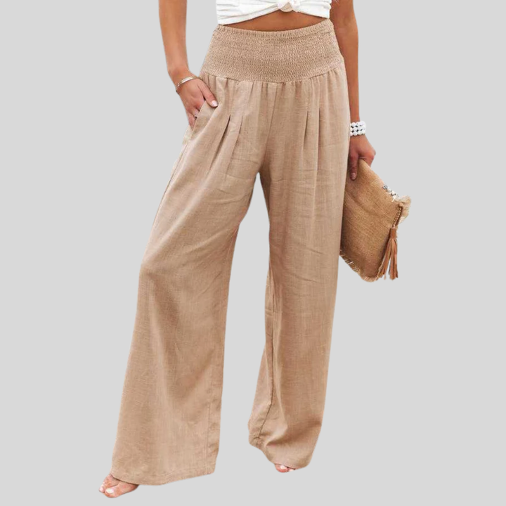 Aileen - Wide-Leg Beach Trousers