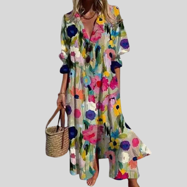 Zariah | Elegant Boho Maxi Dress
