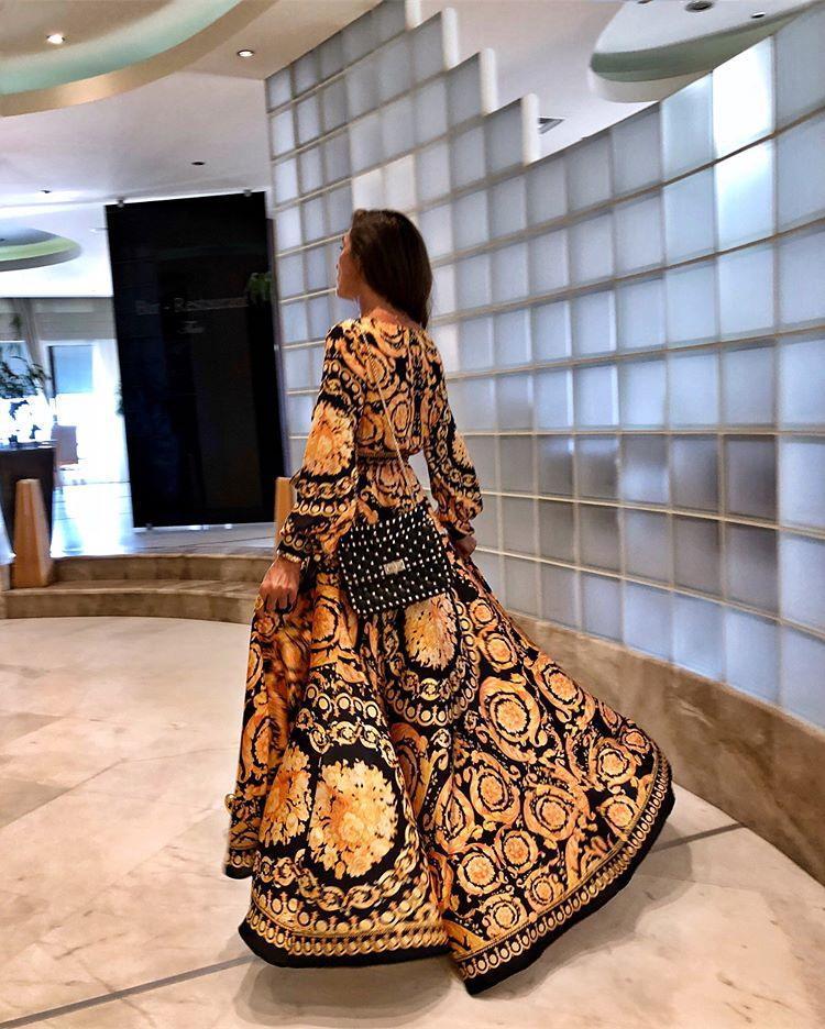 Faye - Boho Print Dress