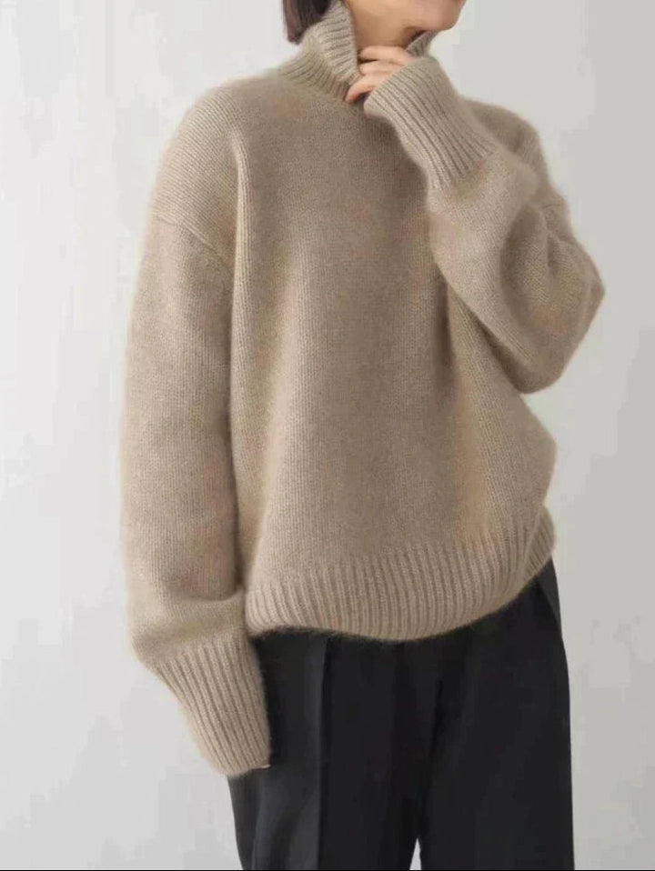 Amaya | Luxe Cashmere Roll Neck Jumper