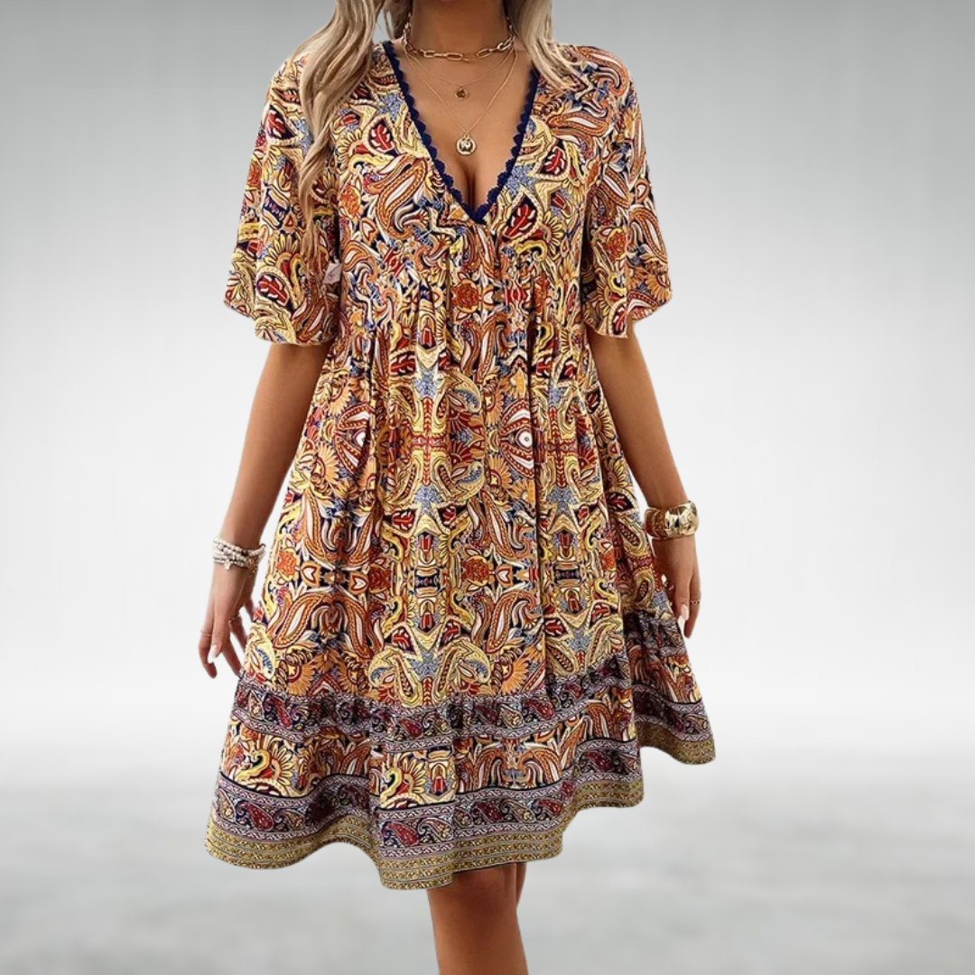 Imogen | Boho Swing Dress