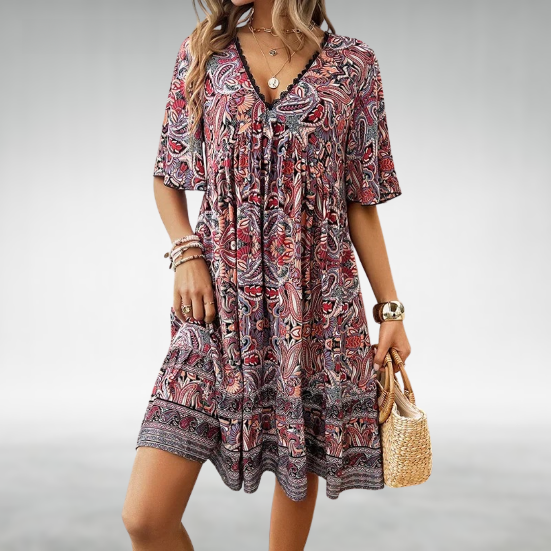 Imogen | Boho Swing Dress