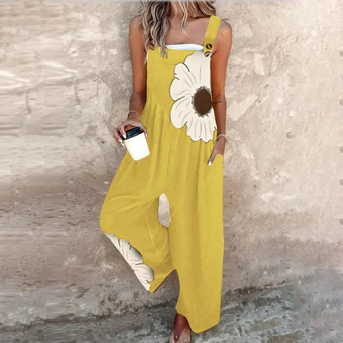 Melinda | Printed Overalls
