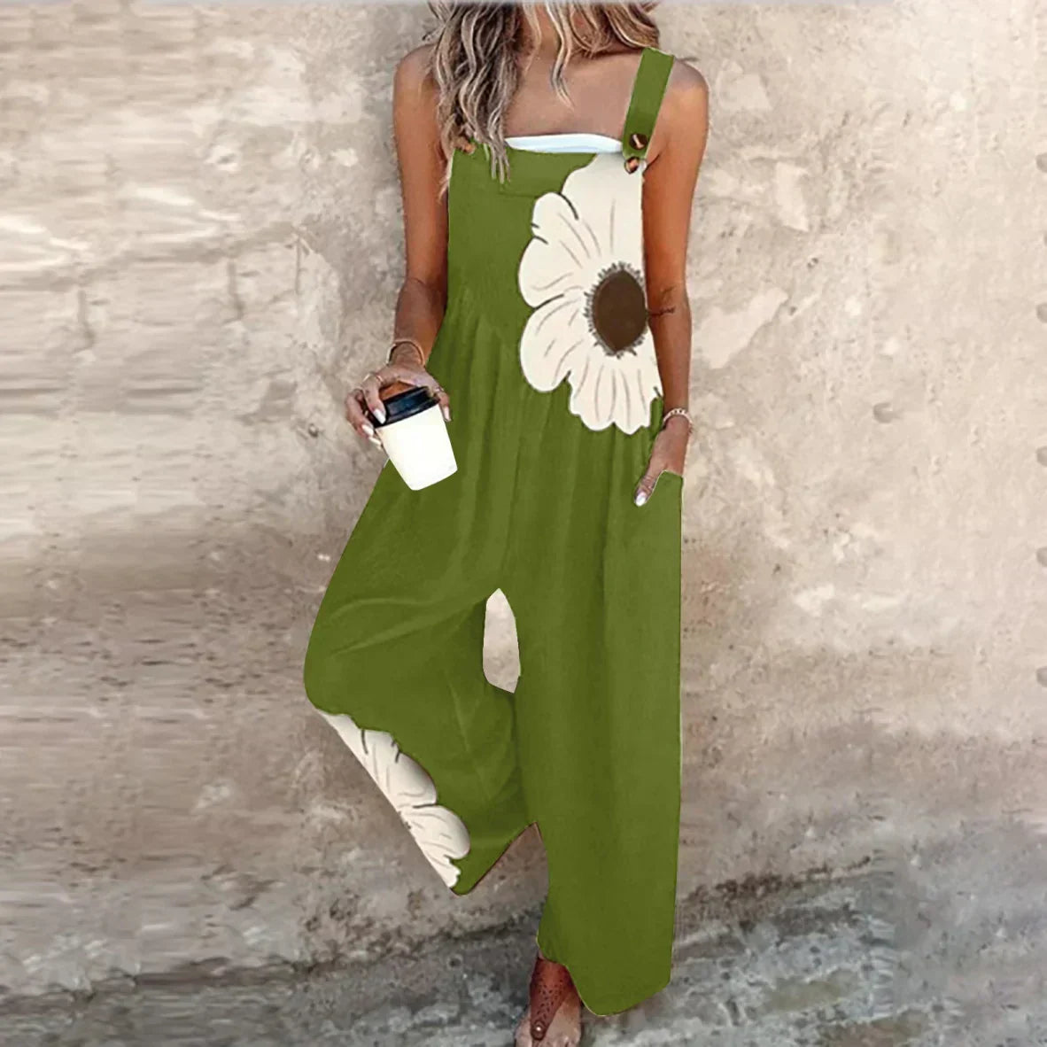 Melinda | Printed Overalls
