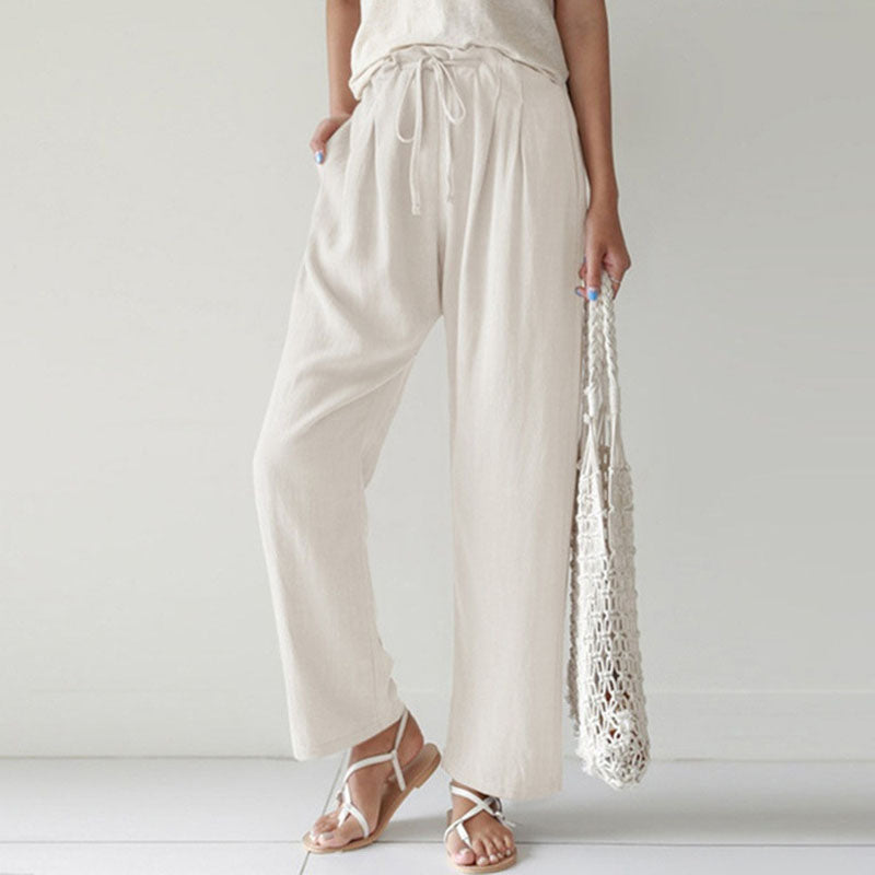 Vara - Drawstring Lounge Trousers