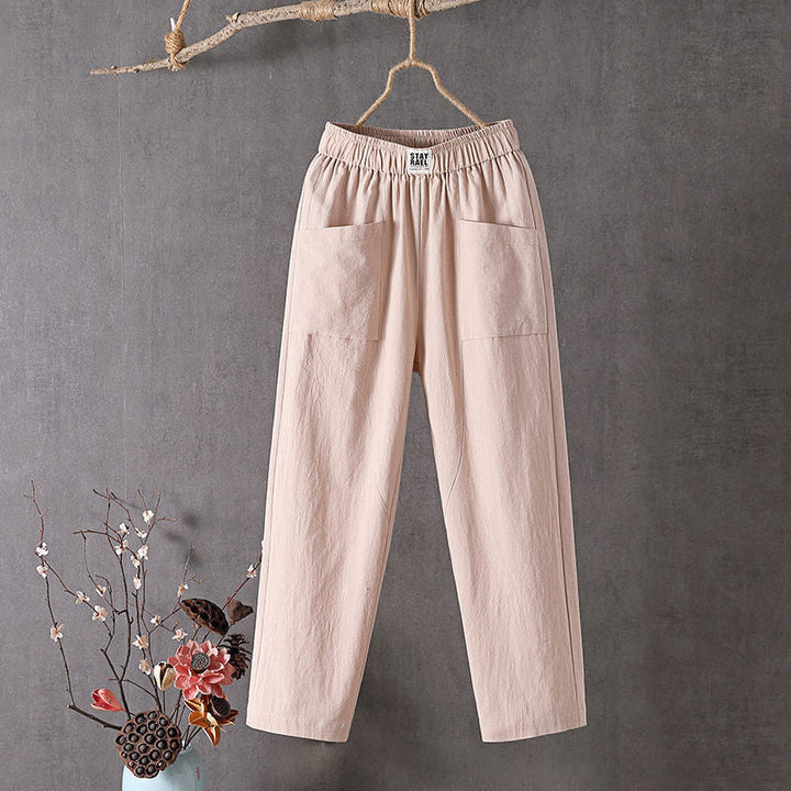Alyra - Relaxed Trousers with Pockets