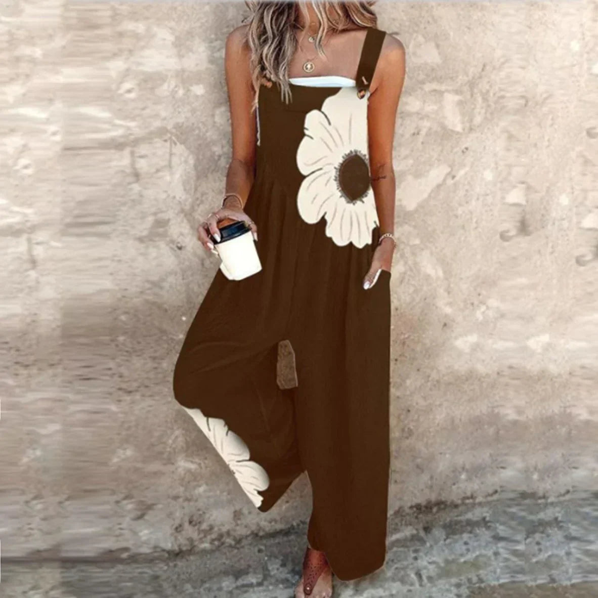 Melinda | Printed Overalls