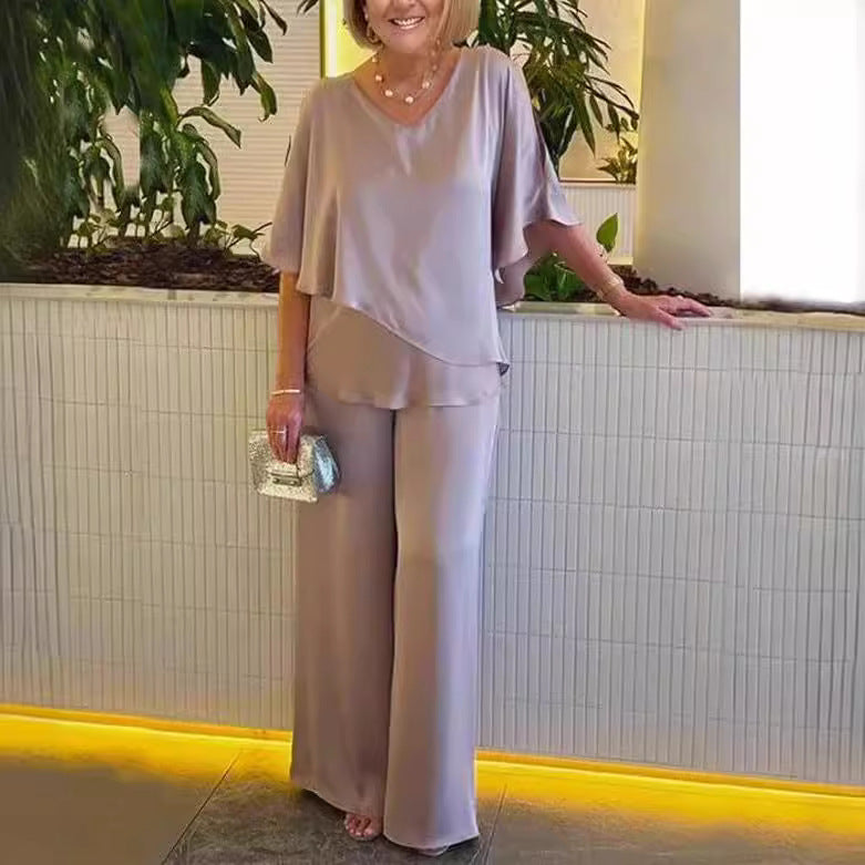 Martha - Easy Wide-Leg Set