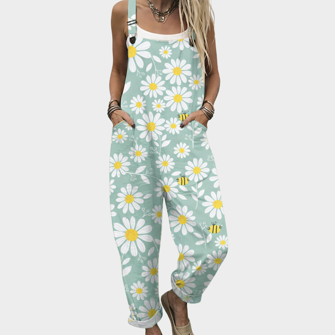 Comfy Printed Overalls