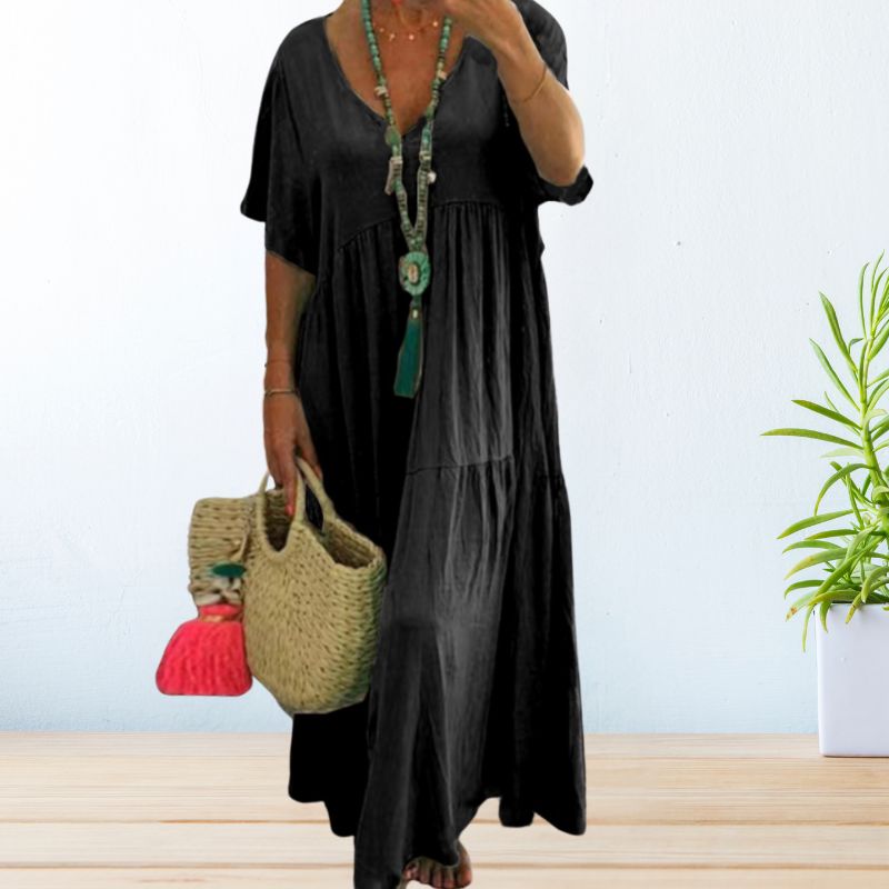 Janelle | Cotton Linen Dress