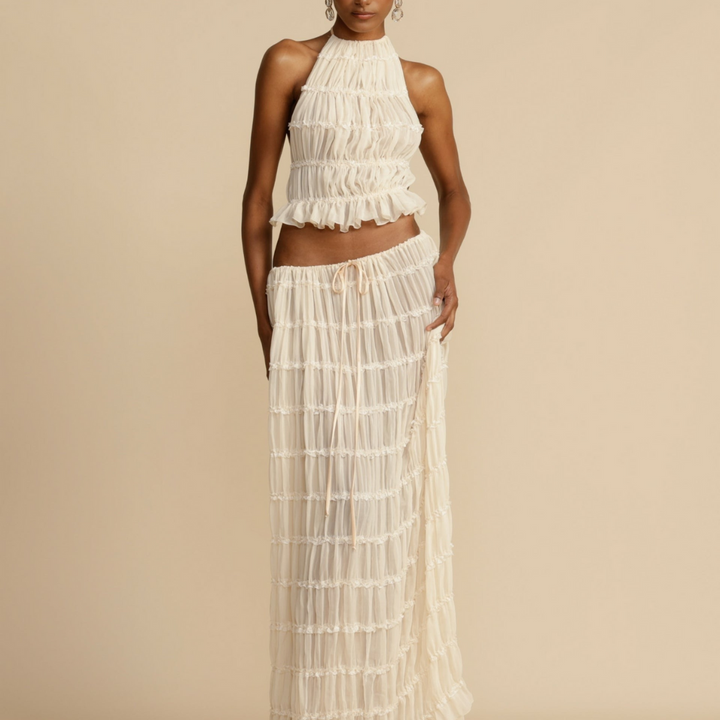WENDY - Cami Top and Skirt Set