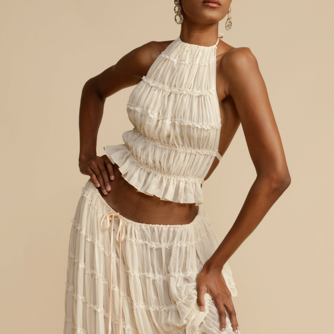WENDY - Cami Top and Skirt Set