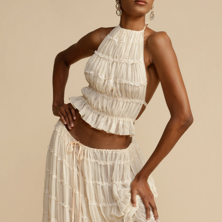 WENDY - Cami Top and Skirt Set