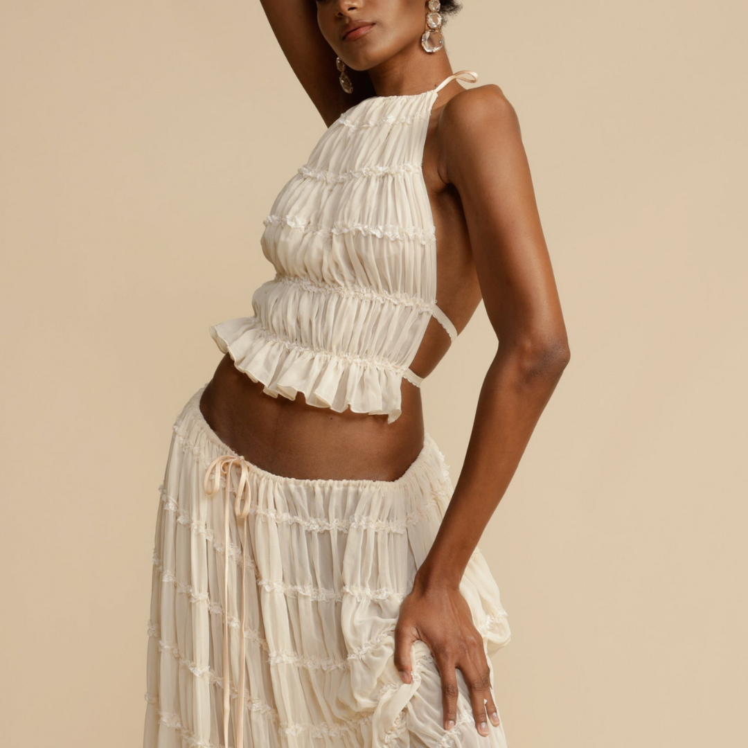 WENDY - Cami Top and Skirt Set