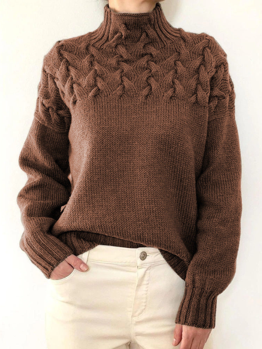 Elena | Warm Roll-Neck Jumper