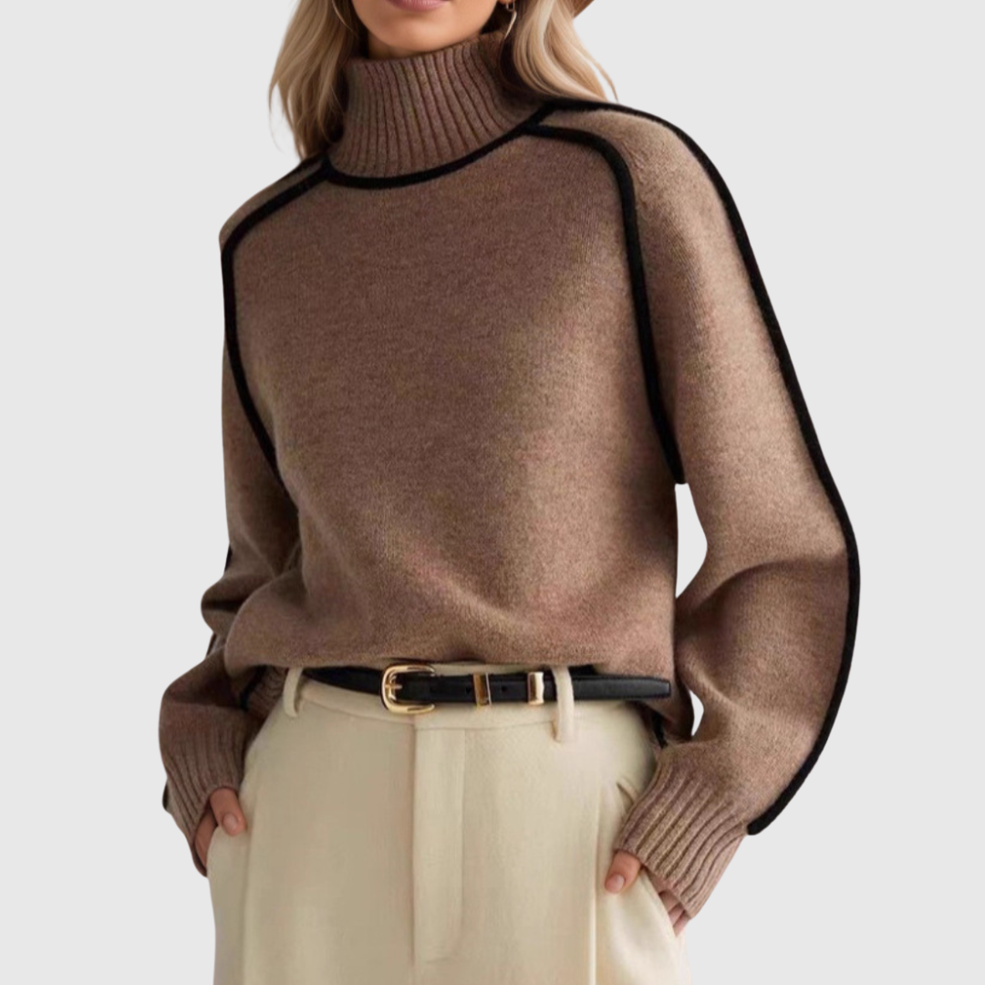 Donna | Elegant Turtleneck Jumper