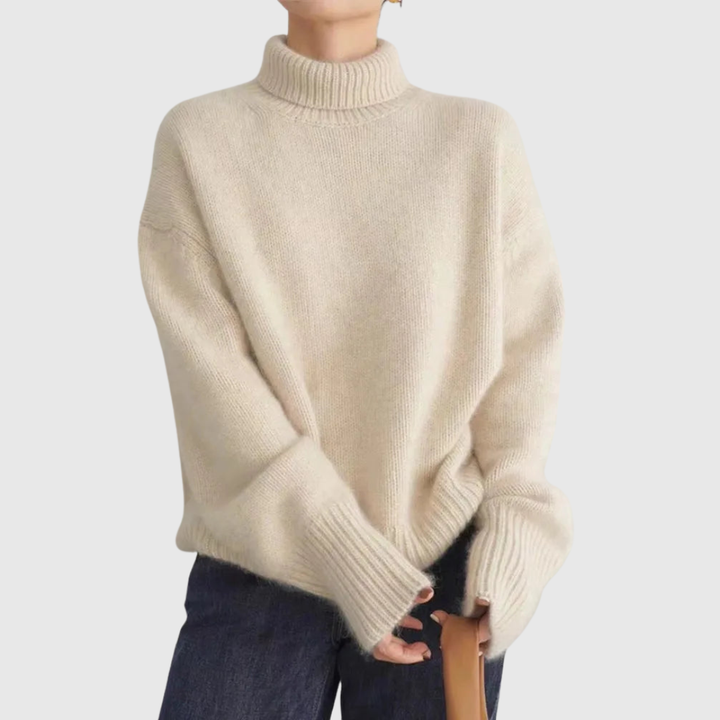 Amaya | Luxe Cashmere Roll Neck Jumper