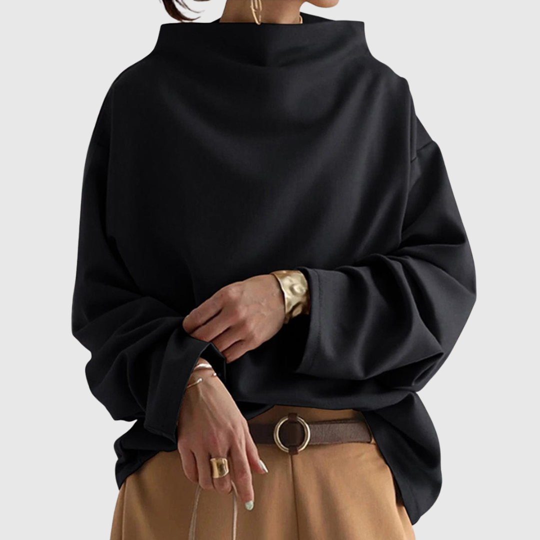 Lisa | Relaxed Turtleneck Top