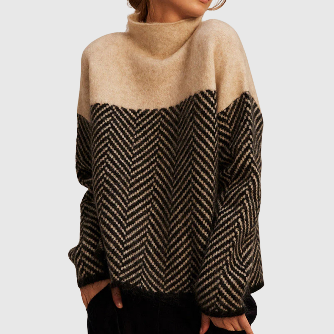 Norah | Cotton Turtleneck Jumper