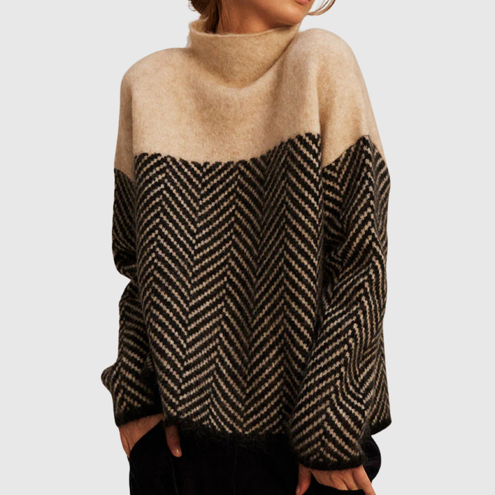 Norah | Cotton Turtleneck Jumper