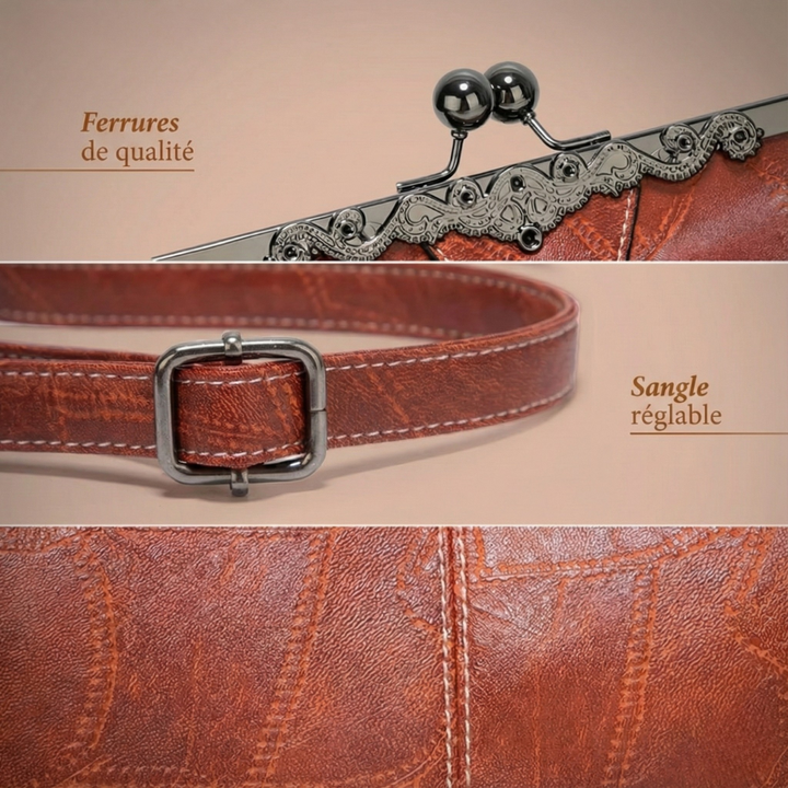 Lily™ | Vintage Leather Bag