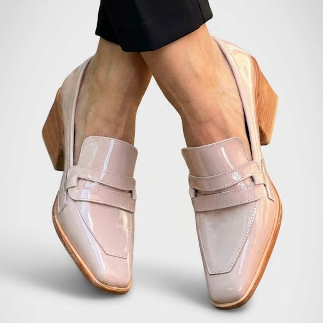 Elaine | Glossy Loafers