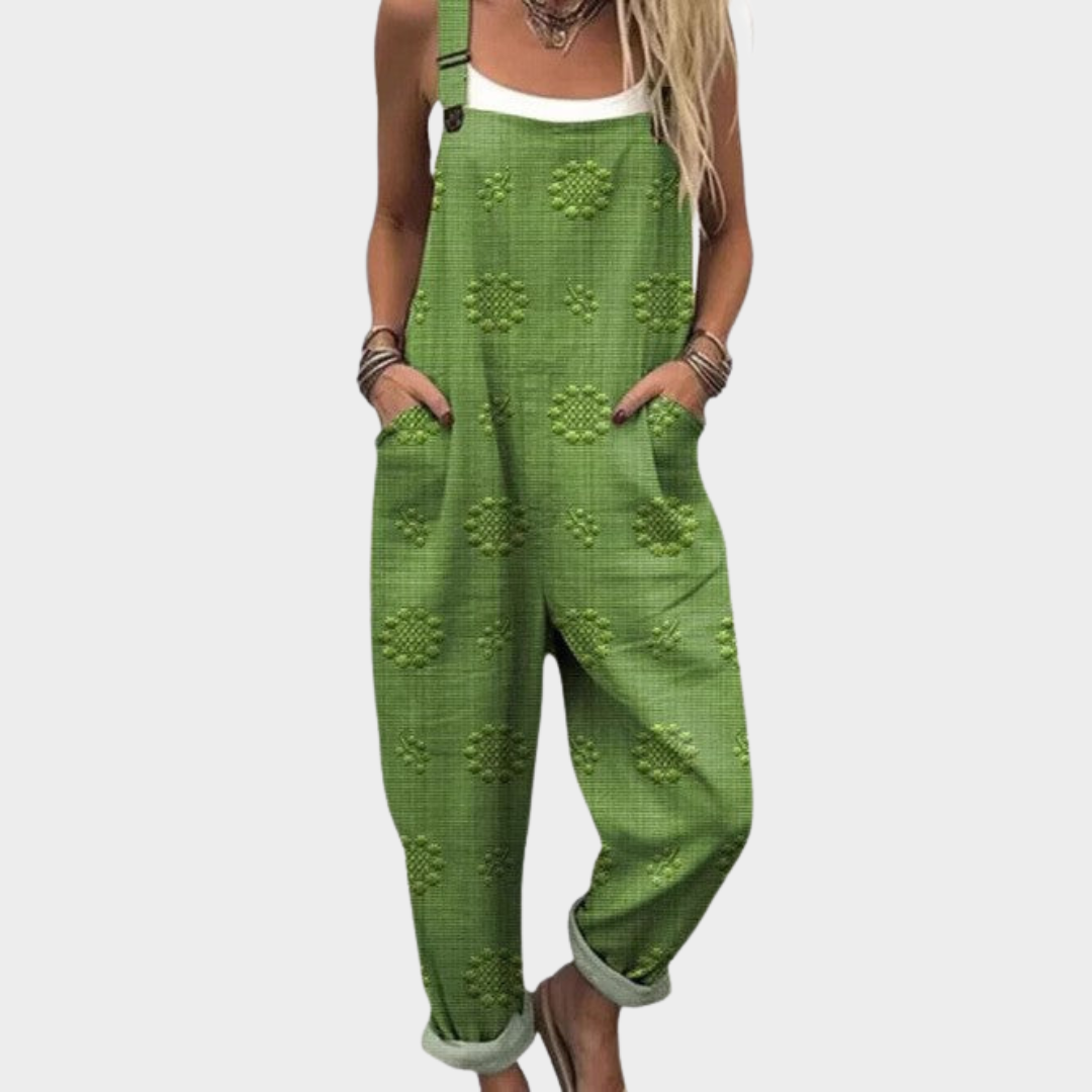 Natalie | Printed Overalls