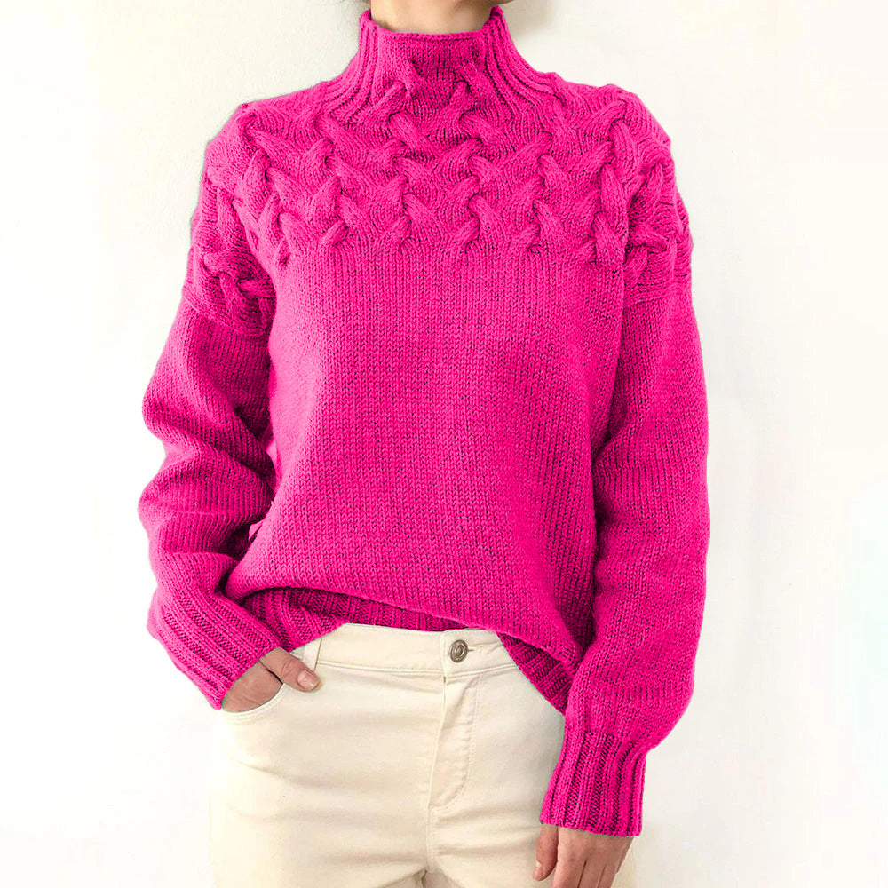 Elena | Warm Roll-Neck Jumper