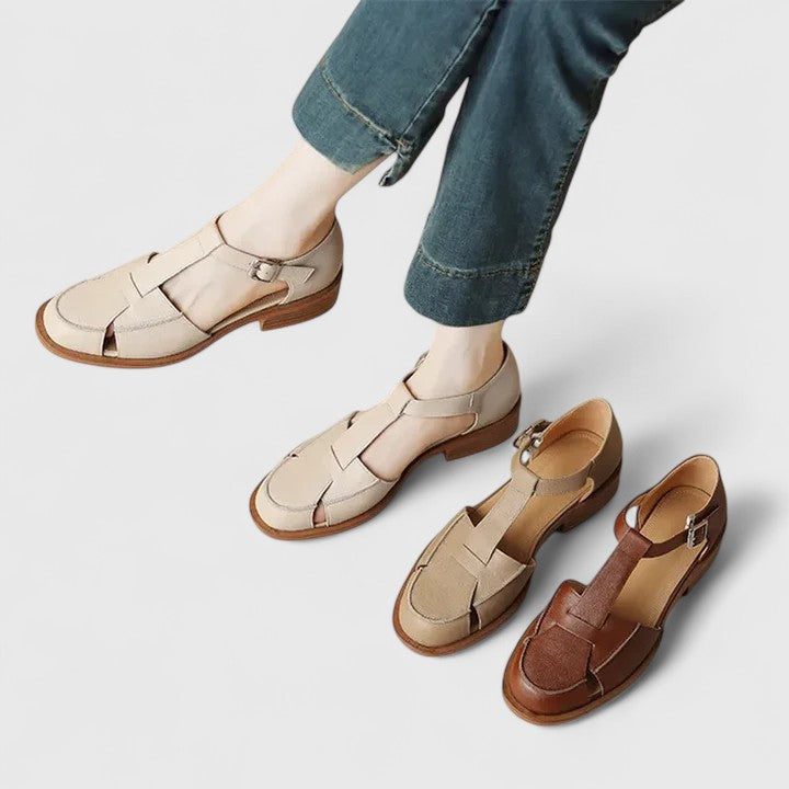 Coral | Elegant Mary Jane Sandals