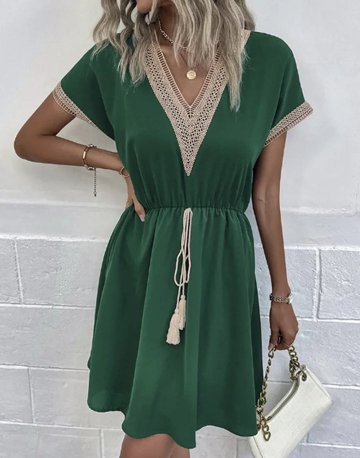 Sabrina - Elegant Boho Dress