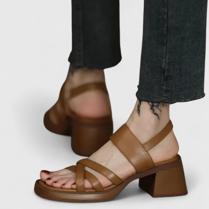 Celeste - Elegant Crossover Sandals