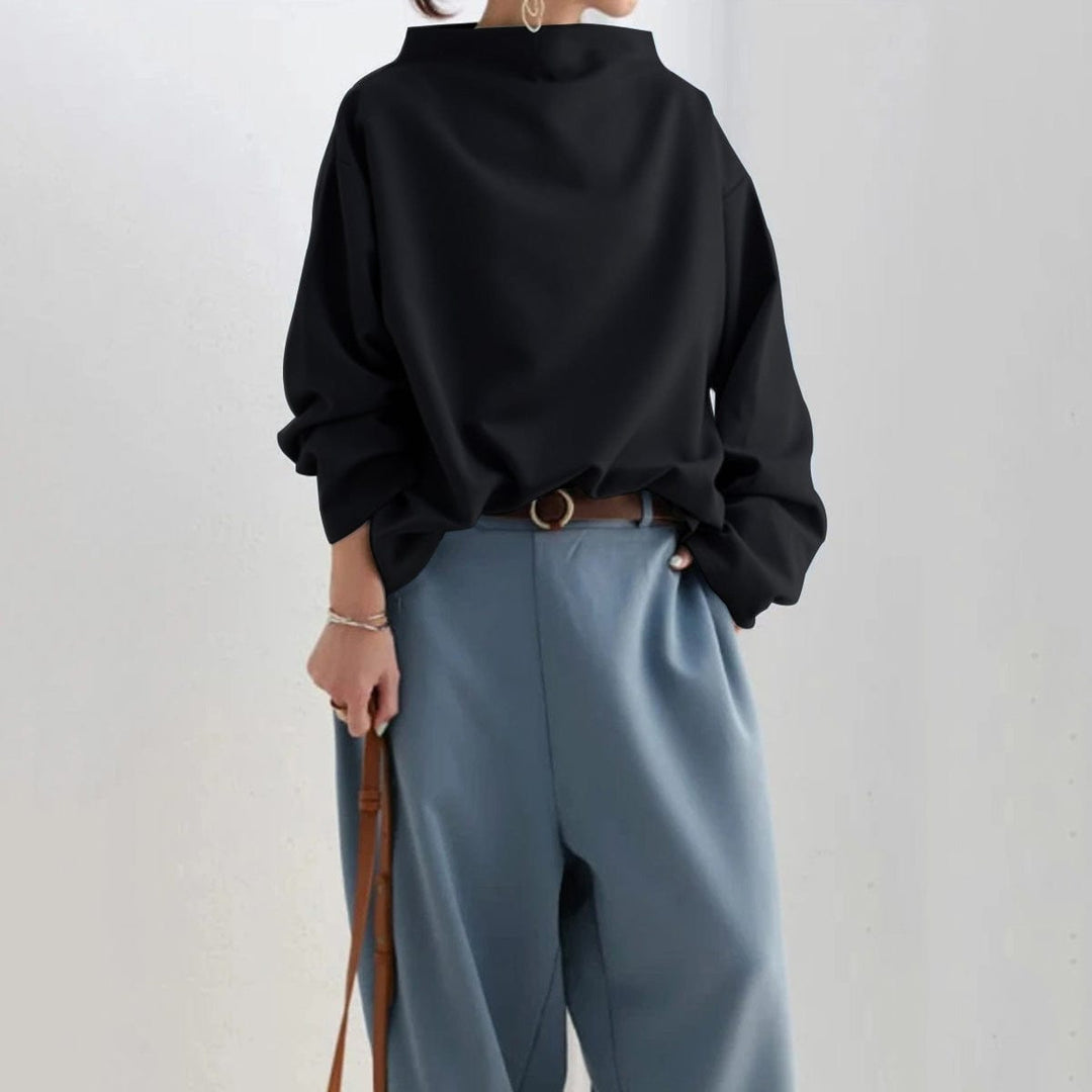 Lisa | Relaxed Turtleneck Top
