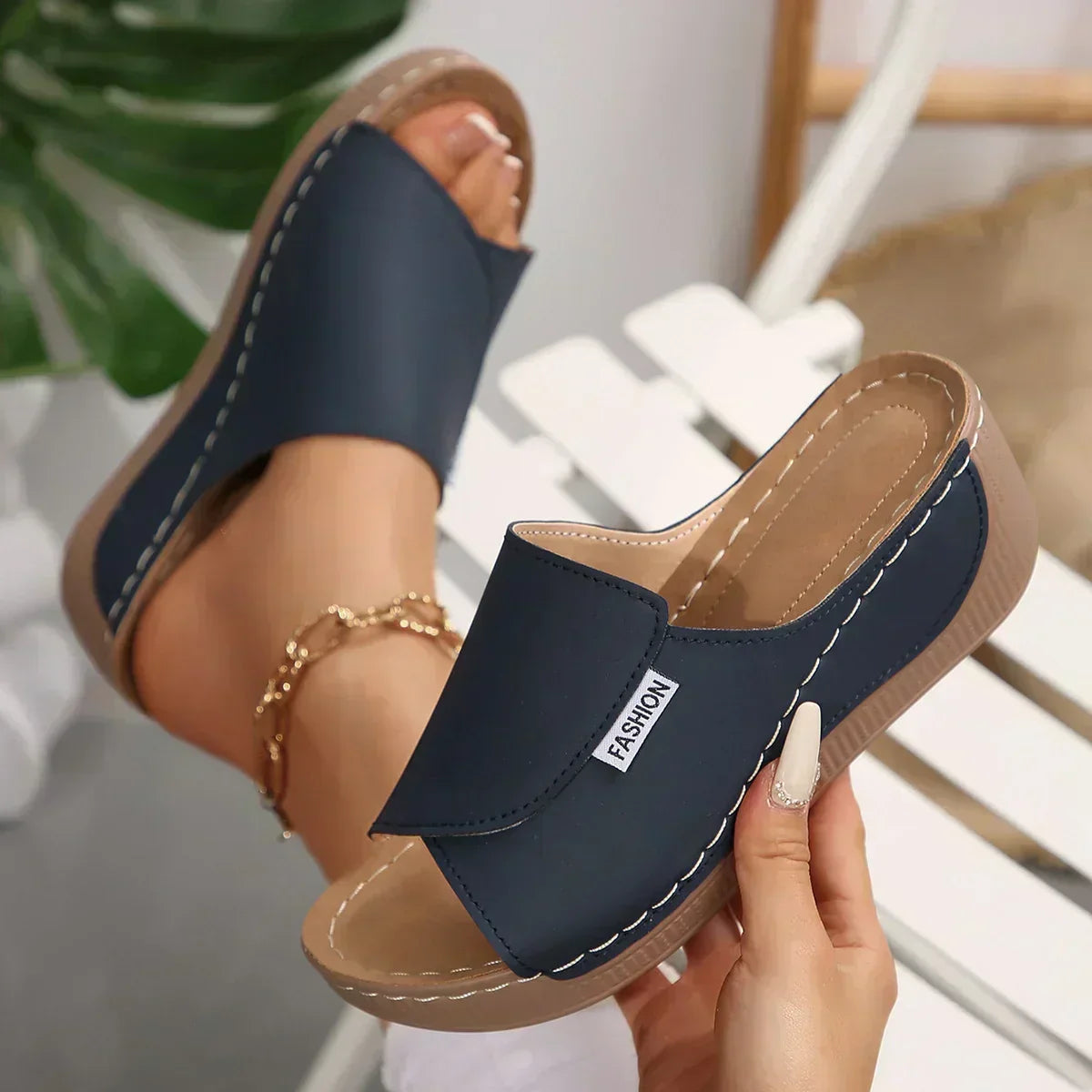 Lauren | Orthopaedic Wedge Sandals