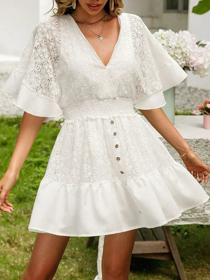 Carole - Boho Lace Dress