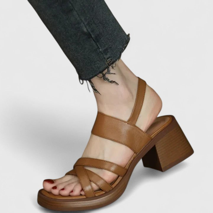 Celeste - Elegant Crossover Sandals