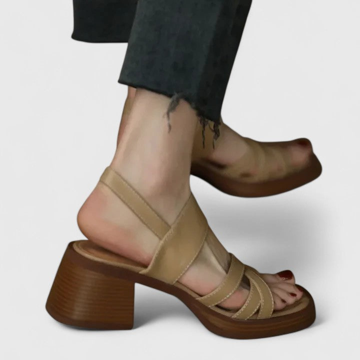 Celeste - Elegant Crossover Sandals