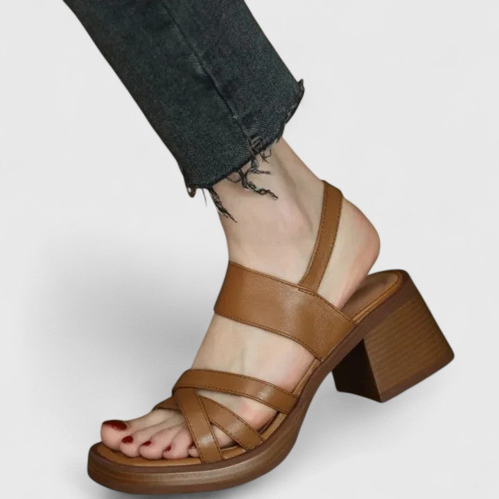Celeste - Elegant Crossover Sandals