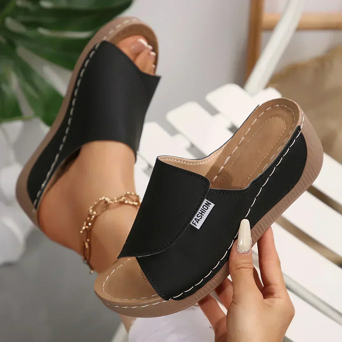 Lauren | Orthopaedic Wedge Sandals