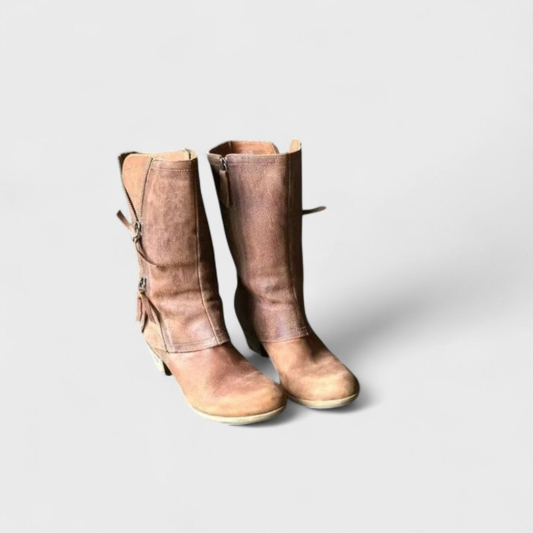 Doreen | Vintage Mid-Calf Boots